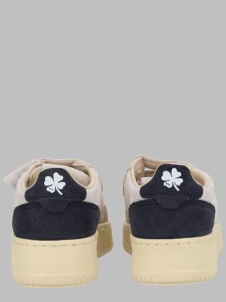 Autry Low-Top Suede Sneaker - White
