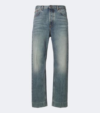 Valentino Garavani Faded straight jeans