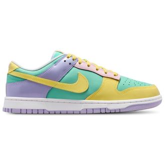 Nike Mens Dunk Low Retro - Shoes Emerald Rise/Hydrangeas/Yellow Pulse Size 10.0
