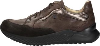 Wolky E-Move Lage Veterschoen - Dames - Sneakers - Bruin - 42 EU - Wol - Schoenen