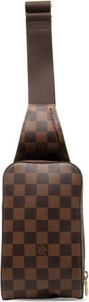 Louis Vuitton Damier Brown Pvc Shoulder Bag Sling Bag (Pre-Owned)