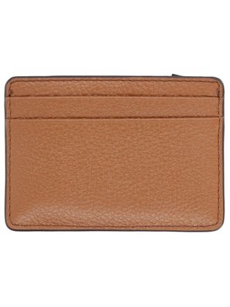 Michael Michael Kors Signature Logo Card Case - Beige