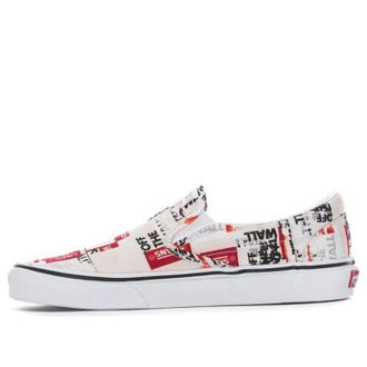 Vans Classic Slip-On Packing Tape - Blanc De Blanc VN0A4U38WN4