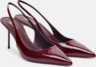 PARIS TEXAS Lidia 70 patent leather slingback pumps