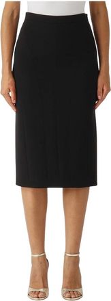 Max Mara Rokken, Dames, Zwart, L, Midi Rokken