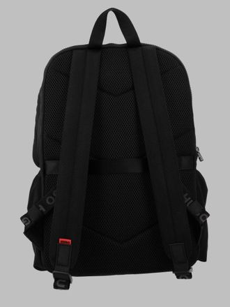HUGO BOSS Mens Backpack Ayden Black Recycled Polyamide Backpacks