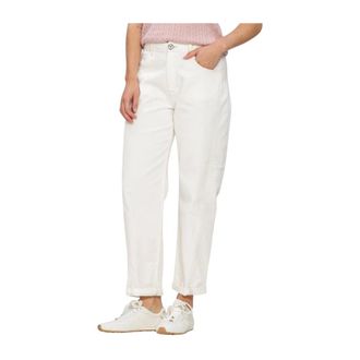 Mos Mosh MOS Mosh - MMAymen Melo Pant - Dames - Jeans - Wit - Maat: W30 Katoen