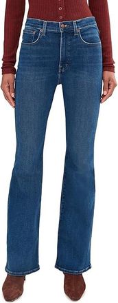 Madewell Stretch Flare In Carville Wash Womens Jeans Carville Wash : 24 32, Cotton/Denim/Elastane