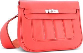 Herm&egrave;s Borsa a tracolla Berline Bag Swift 28 - Rosso