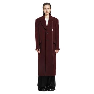 Ann Demeulemeester Aldina Beaver Wool Coat