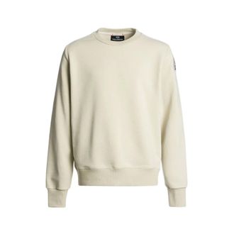 Parajumpers K2 Crewneck Fleece - male - Parajumpers - Kids Sweatshirts - Beige - 6 Y - Kids