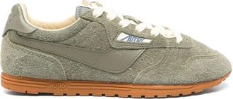 Autry Vintage stijl groene su&egrave;de sneakers - Dames - Sneakers - Groen - 39 EU - Su&egrave;de - Schoenen
