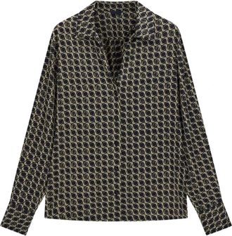 Guess Concetta Shirt - Dames - Blouses - Zwart - L - Overhemden