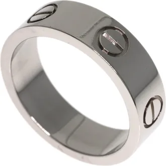 Cartier White Gold (18K) Band Ring (Pre-Owned)