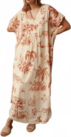 Guadalupe Design Womens Zola Kaftan In Multi