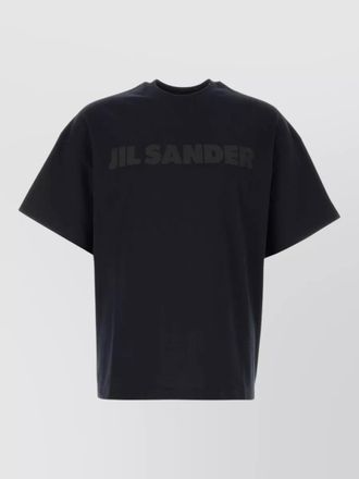 Jil Sander cotton crew neck short sleeve tshirt
