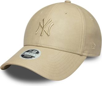 New Era Mens Baseball Cap 9forty Light Beige Crown Hat
