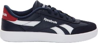 Reebok Mens Smash Edge S Sneaker, Navy/White/Red, 7.5