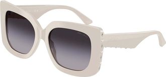 Jimmy Choo London JC5025H 50088G Womens Sunglasses White Size 54