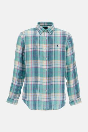 Polo Ralph Lauren Camicia A Quadri In Lino