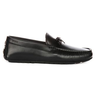 HUGO BOSS Hugo, Loafers, male, Black, Size: 10 US Noel Mocc Driving Shoe