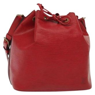 Louis Vuitton Pre-owned Bucket Bags, female, Red, Size: ONE SIZE Pre-owned Vintage Bucket Bag