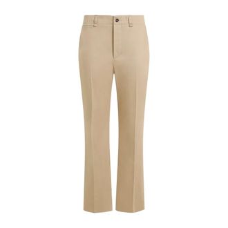 Saint Laurent Mujer, Pantalones, Beige, Talla: M