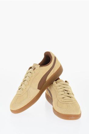 Puma THE ARCHIVE Suede PALERMO Low-Top Sneakers with Contrast Log size 43