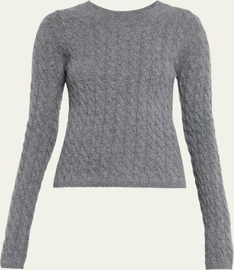 Altuzarra Milla Cashmere Cable-Knit Sweater