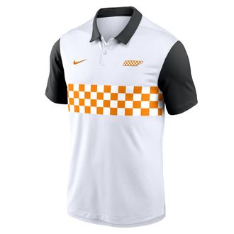 Nike Tennessee Athletic Prep Vapor Alt Logo Nike Mens Dri-FIT College Polo in White | 00HT01RBUTN-SUM