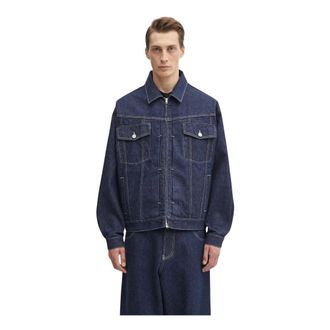 VETEMENTS Chaqueta Vaquera Hip-Hop - Jackets - Hombre - Azul - XL