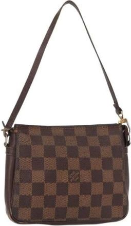 Louis Vuitton Pre-owned Shoulder Bags, female, Brown, Size: ONE SIZE Pre-owned Canvas Shoulder Bag