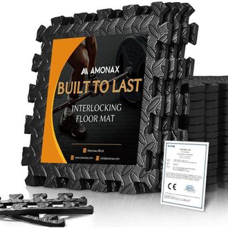 OEM Colchoneta Protectora De Ejercicio Amonax, Colchoneta De Espuma Tipo Puzzle Para El Gimnasio