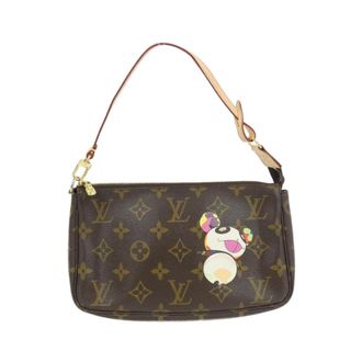 Louis Vuitton Monogram Panda Marron Coated Canvas Pochette (Pre-Owned)