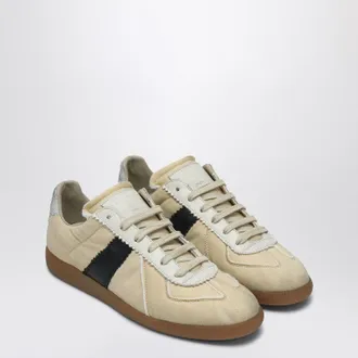 Maison Margiela gelb/schwarzer Vintage Low Top Sneaker Replika