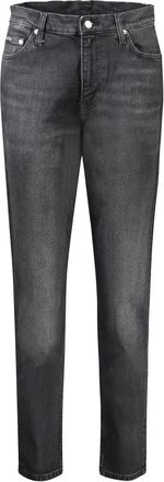 Calvin Klein Mom Jeans - Dames - Slim Fit Jeans - Zwart - W25 L30 - Katoen - Jeans