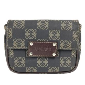 Loewe Pre-owned Belt Bags, unisex, Brown, Size: ONE SIZE Pre-owned Plastic Pouch