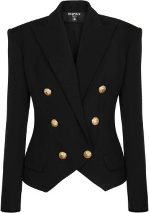 Balmain Mujer, Chaquetas, Negro, Talla: L