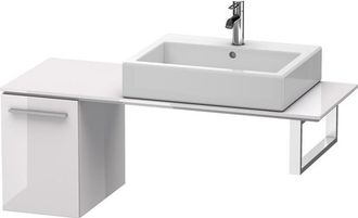 Duravit Armario Base Duravit X-large Para Consola 6531, 1 Caj&oacute;n, 300 Mm, Color (frente/cuerpo): Laca Blanca Lila Alto Brillo - Xl653102727
