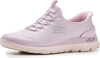 Skechers Arch Fit Summits Hands Free Slip-Ins Womens Shoes Light Pink : 10.5 B - Medium, Textile