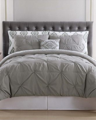 Truly Soft Crosses Pleated Bed In A Bag