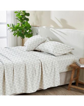 Patina Vie Maison Leiea Pre Washed Printed Sheet Set