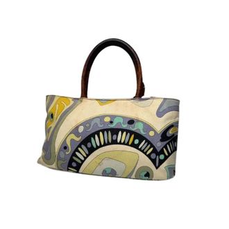 Emilio Pucci Pre-owned Handbag - Dames - Vintage Handtas - Veelkleurig - ONE Size - Leer - Vintage