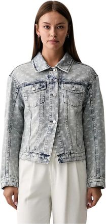 A|X Armani Exchange Denim Jacket - Dames - Spijkerjassen - Blauw - M - Denim - Jassen
