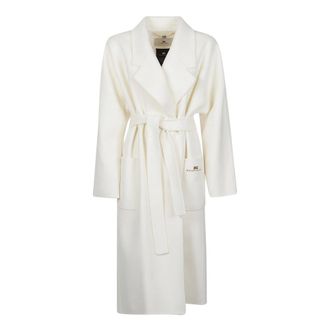 Elisabetta Franchi Donna, Cappotti, Bianco, S, new