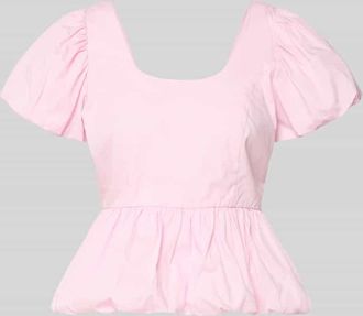 Vero Moda Regular Fit Bluse mit Raffungen Modell Nille in Pink, Gr&ouml;&szlig;e 34
