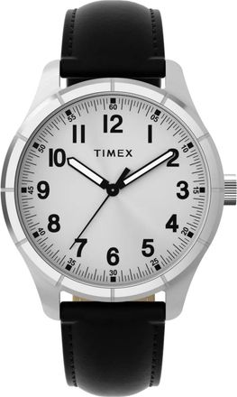 Timex Main Street Quartz Silver Dial Mens Watch TW2Y16000