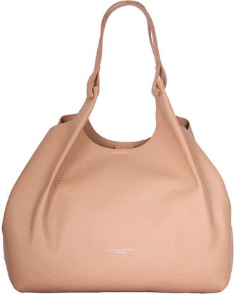Gianni Chiarini Borsa Dua Shoulder Bag In Soft Large-Grain Leather