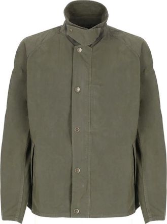 Barbour Heren, Jassen, Groen, Maat: M Katoen
