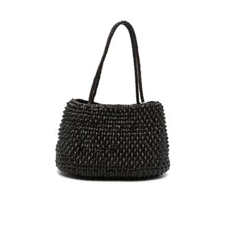 Dragon Diffusion Bolso Tote de Piel Trenzada - Bags - Mujer - Marr&oacute;n - ONE SIZE
